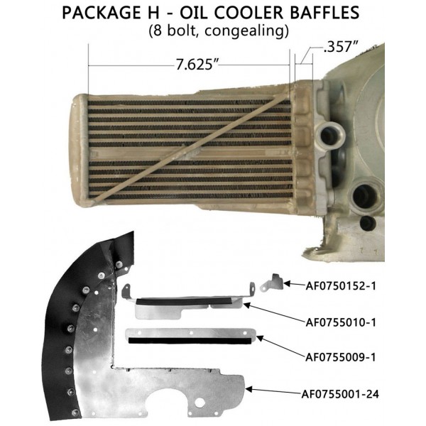 Package H - Oil Cooler Baffles